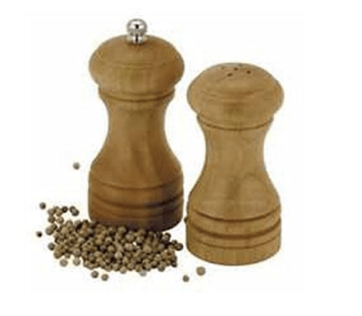 Wooden Salt Pepper Sprinkler Set Spices Grinder , Spices Grinder for Kitchen | Salt Pepper Dispenser - Image 4